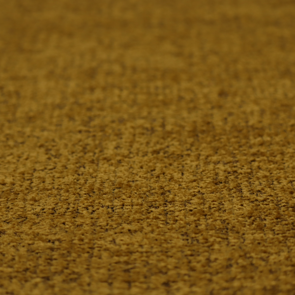 Wellington Chunky Chenille Weave Upholstery Fabric Yellow Colour CTR-97 - Made To Measure Curtains