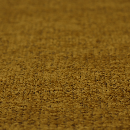 Wellington Chunky Chenille Weave Upholstery Fabric Yellow Colour CTR-97 - Made To Measure Curtains