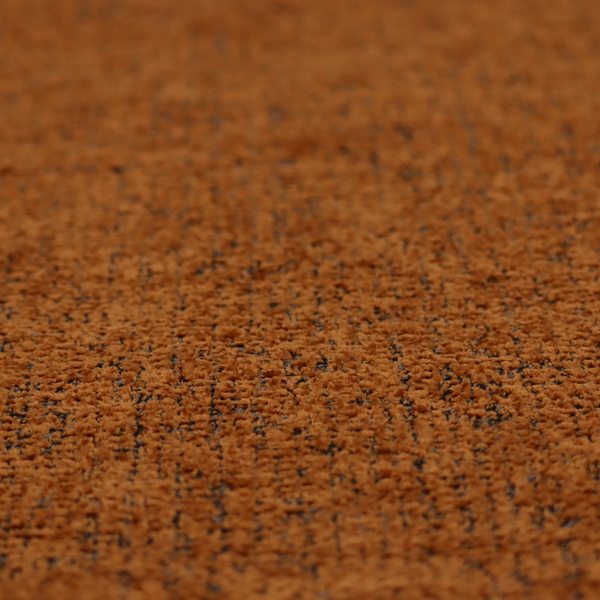 Wellington Chunky Chenille Weave Upholstery Fabric Orange Colour CTR-99 - Roman Blinds