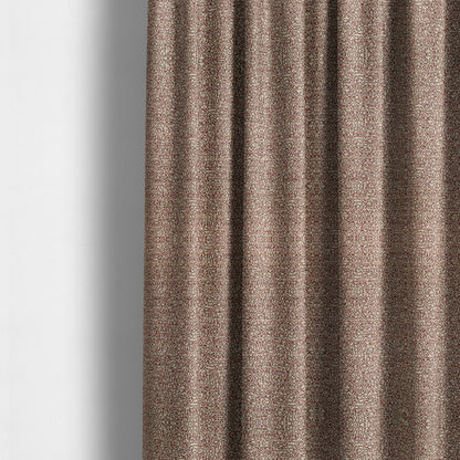 Comfy Chenille Textured Buzz Semi Plain Pattern Upholstery Fabric In Pink - Made To Measure Curtains