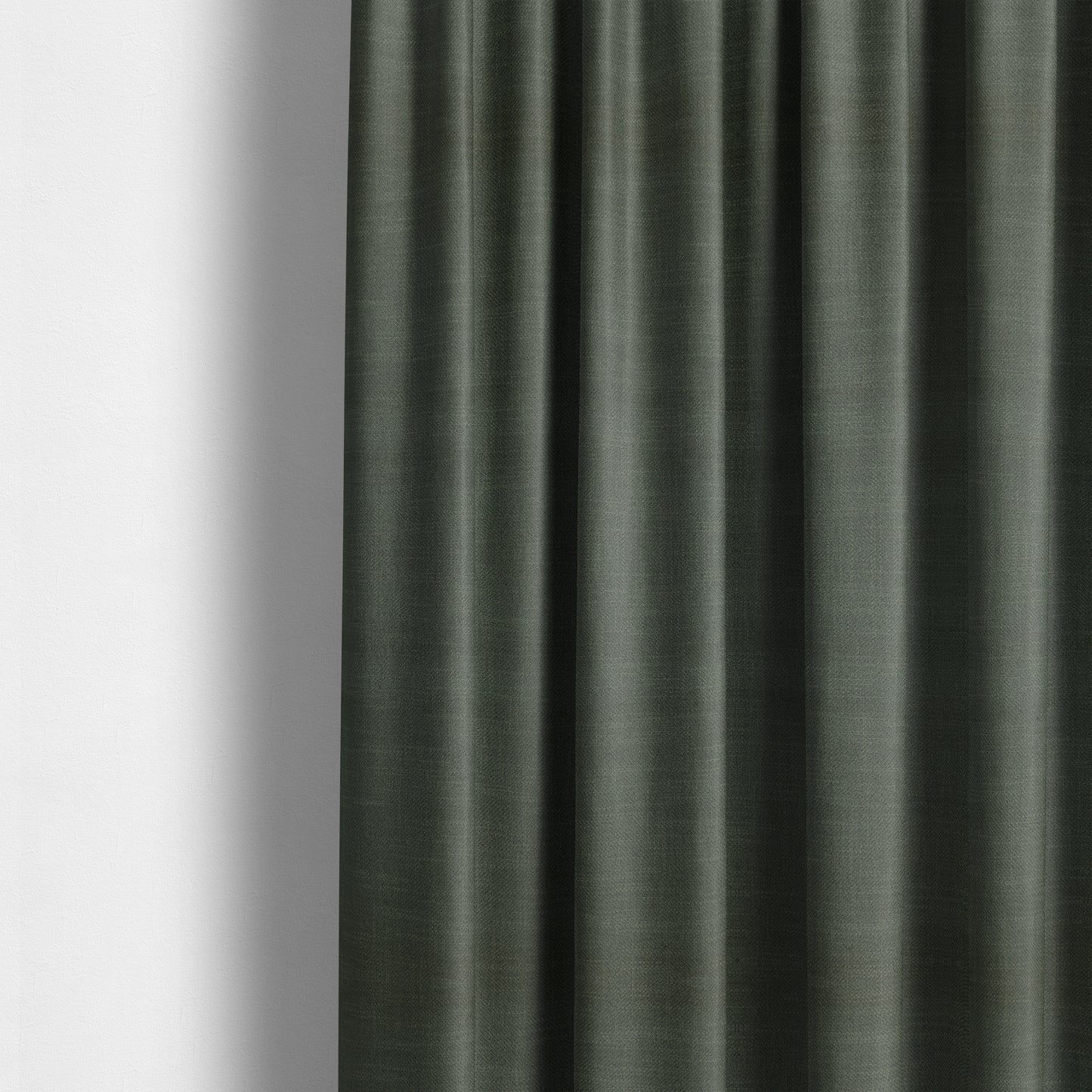 Cruise Ribbed Weave Textured Chenille Material In Grey Upholstery Curtain Fabric - Made To Measure Curtains