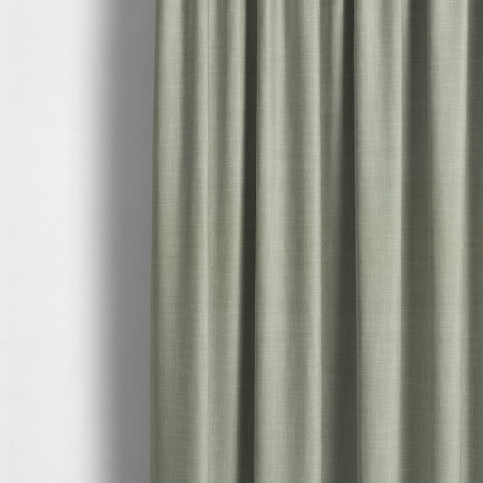 Cruise Ribbed Weave Textured Chenille Material In White Upholstery Curtain Fabric - Made To Measure Curtains