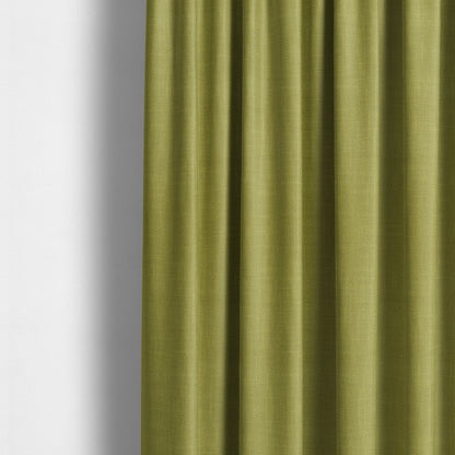 Cruise Ribbed Weave Textured Chenille Material In Green Upholstery Curtain Fabric - Made To Measure Curtains