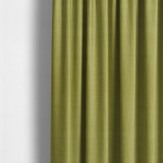 Cruise Ribbed Weave Textured Chenille Material In Green Upholstery Curtain Fabric - Made To Measure Curtains