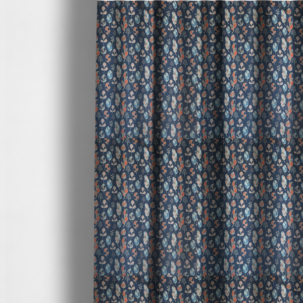 Midnight Forest Quills Upholstery Fabric DP-07 - Made To Measure Curtains