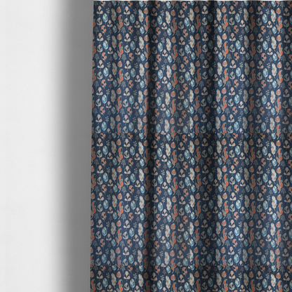 Midnight Forest Quills Upholstery Fabric DP-07 - Made To Measure Curtains