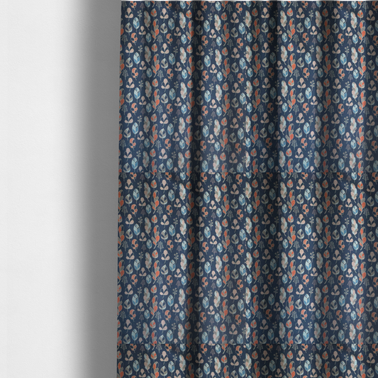 Midnight Forest Quills Upholstery Fabric DP-07 - Made To Measure Curtains