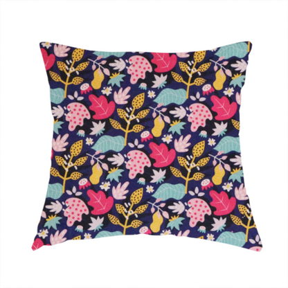 The Tutti-Frutti Forest Upholstery Fabric DP-08 - Handmade Cushions