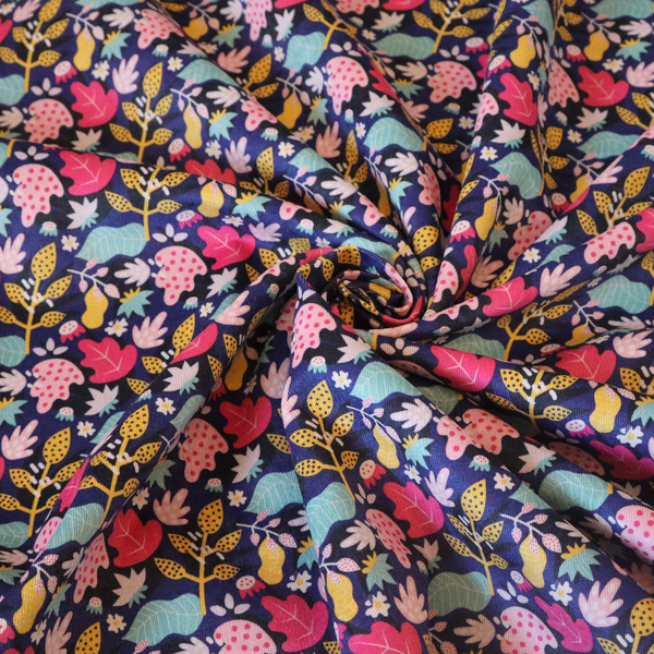 The Tutti-Frutti Forest Upholstery Fabric DP-08 - Handmade Cushions