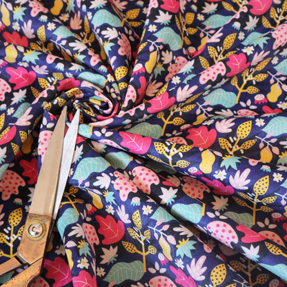 The Tutti-Frutti Forest Upholstery Fabric DP-08 - Handmade Cushions