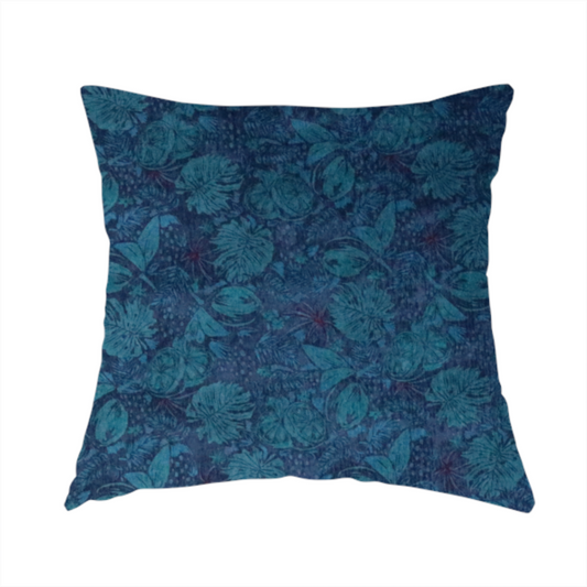 Submerged Garden Print Upholstery Fabric DP-10 - Handmade Cushions