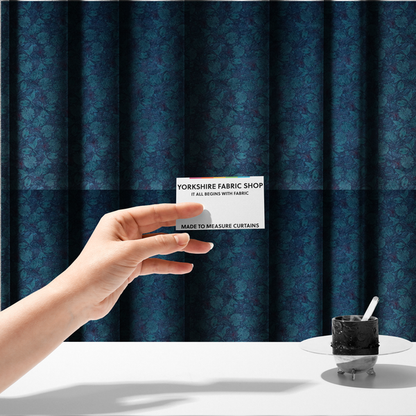 Submerged Garden Print Upholstery Fabric DP-10 - Made To Measure Curtains