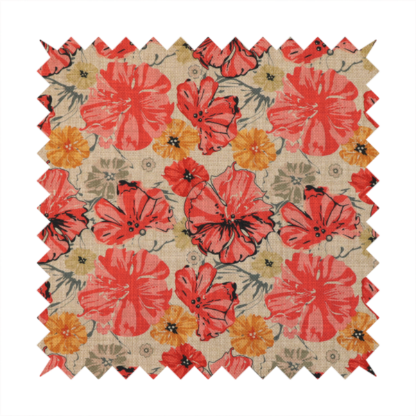 Artisan Summer Bloom Upholstery Fabric DP-101 - Roman Blinds