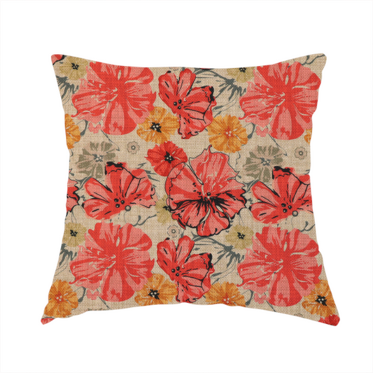 Artisan Summer Bloom Upholstery Fabric DP-101 - Handmade Cushions