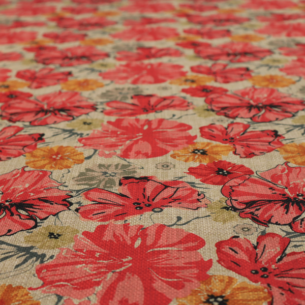 Artisan Summer Bloom Upholstery Fabric DP-101 - Roman Blinds