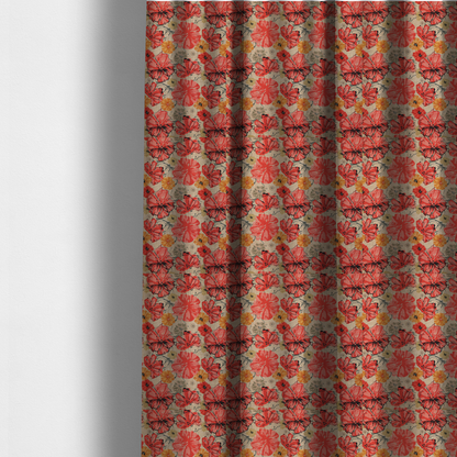 Artisan Summer Bloom Upholstery Fabric DP-101 - Made To Measure Curtains