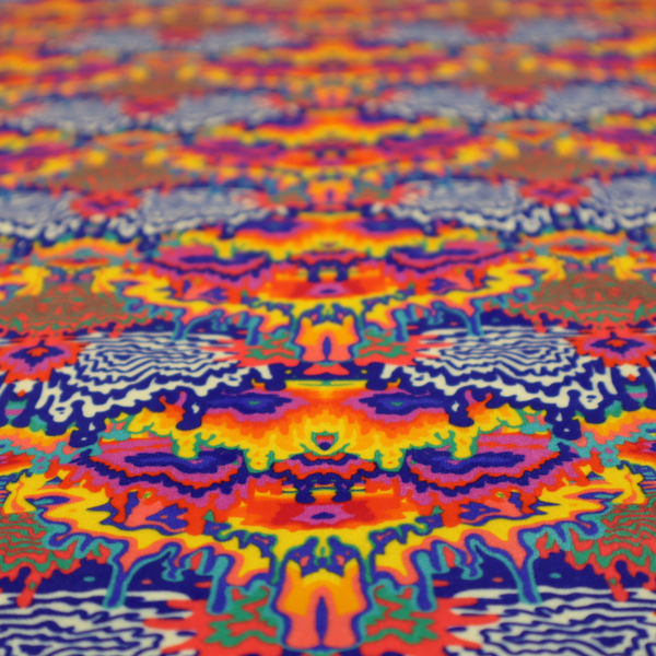 Neon Dreamscape Upholstery Fabric DP-103