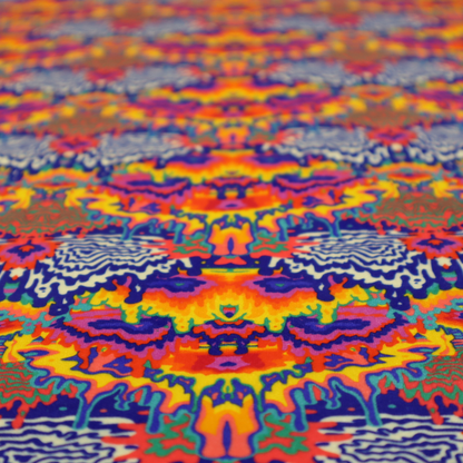 Neon Dreamscape Upholstery Fabric DP-103