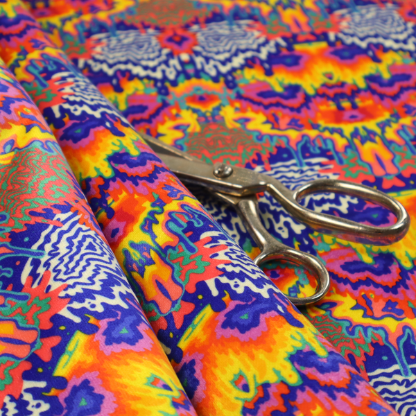 Neon Dreamscape Upholstery Fabric DP-103