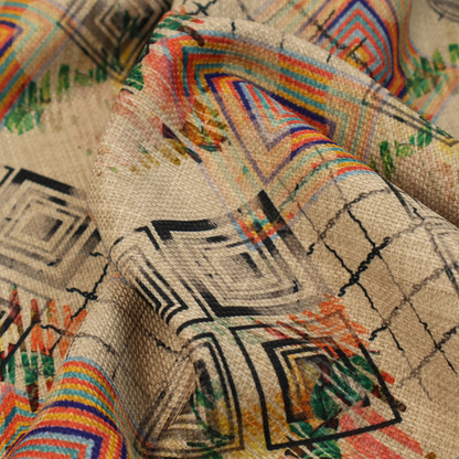 Modernist Diamond Grid Upholstery Fabric DP-105