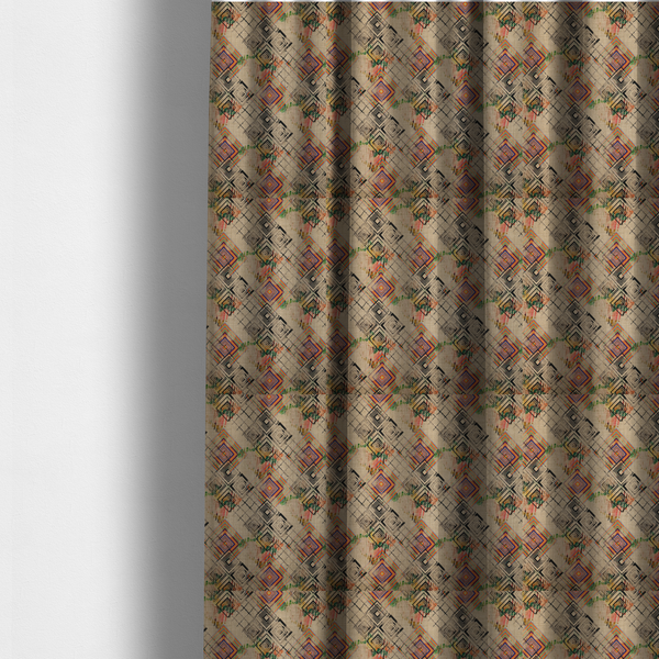 Modernist Diamond Grid Upholstery Fabric DP-105 - Made To Measure Curtains