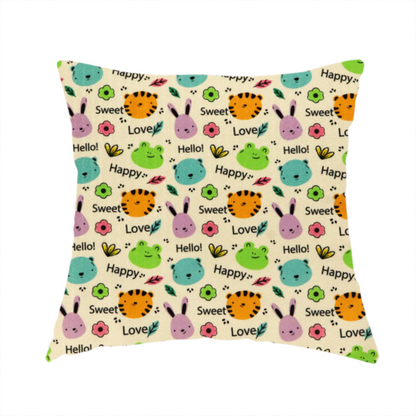 Sweet Little Loves Cartoon Upholstery Fabric DP-107 - Handmade Cushions