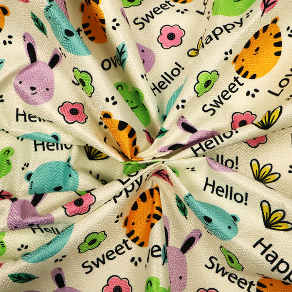 Sweet Little Loves Cartoon Upholstery Fabric DP-107
