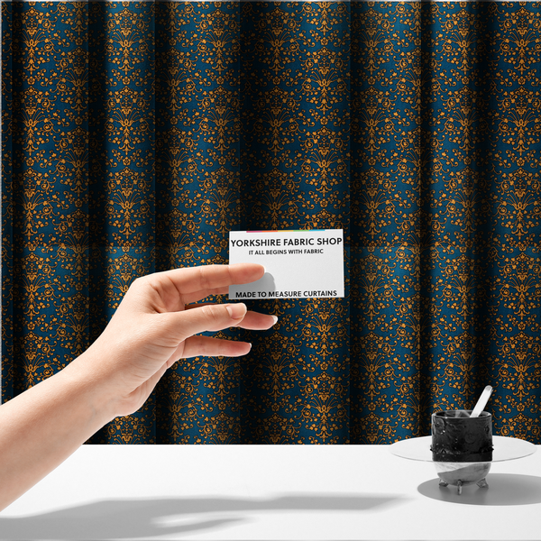 Venetian Carnival Upholstery Fabric DP-109 - Made To Measure Curtains