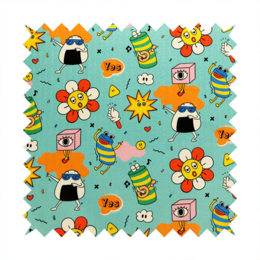 Doodle Mania Upholstery Fabric DP-110
