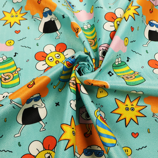 Doodle Mania Upholstery Fabric DP-110 - Made To Measure Curtains