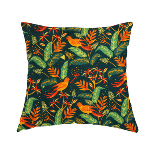 Midnight Tropics Paradise Upholstery Fabric DP-111 - Handmade Cushions