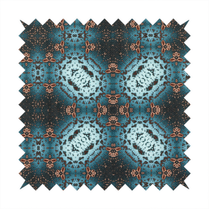 Copper Constellation Kaleidoscope Upholstery Fabric DP-113 - Roman Blinds