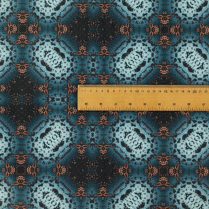 Copper Constellation Kaleidoscope Upholstery Fabric DP-113 - Roman Blinds