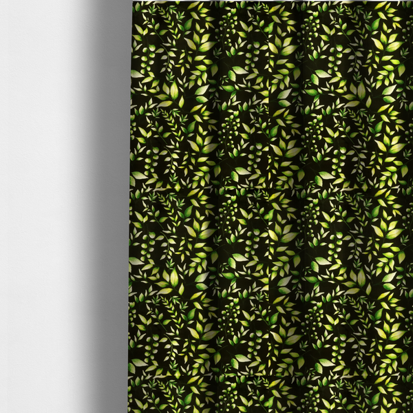 Luminous Vine Upholstery Fabric DP-116 - Made To Measure Curtains