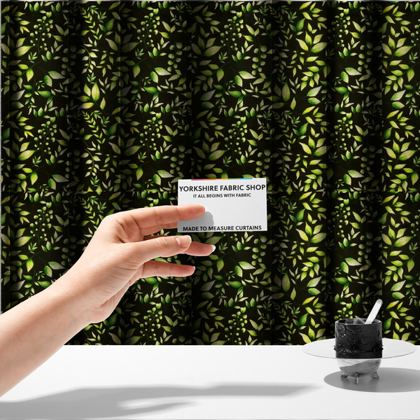 Luminous Vine Upholstery Fabric DP-116 - Made To Measure Curtains