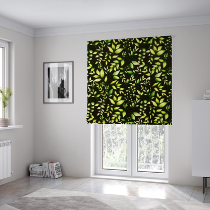 Luminous Vine Upholstery Fabric DP-116 - Roman Blinds