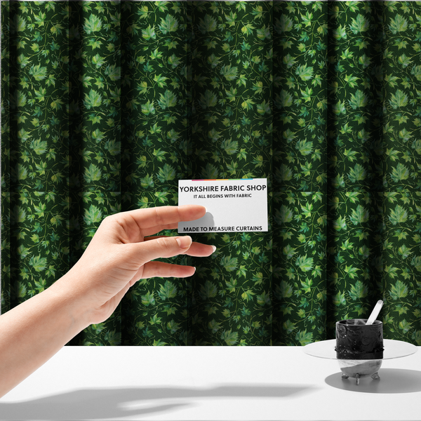 Forest Floor Ivy Upholstery Fabric DP-117 - Made To Measure Curtains