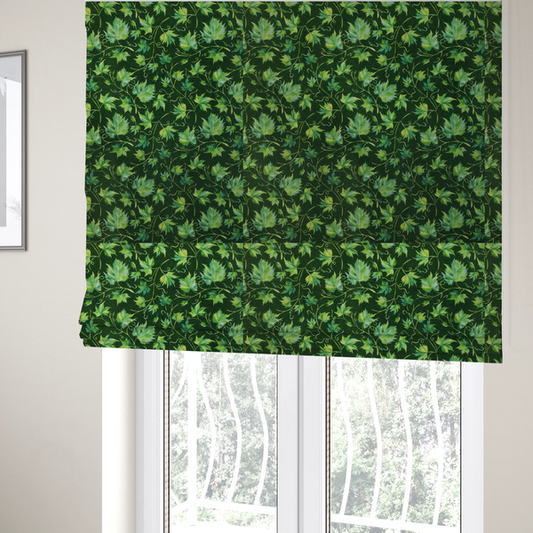 Forest Floor Ivy Upholstery Fabric DP-117 - Roman Blinds