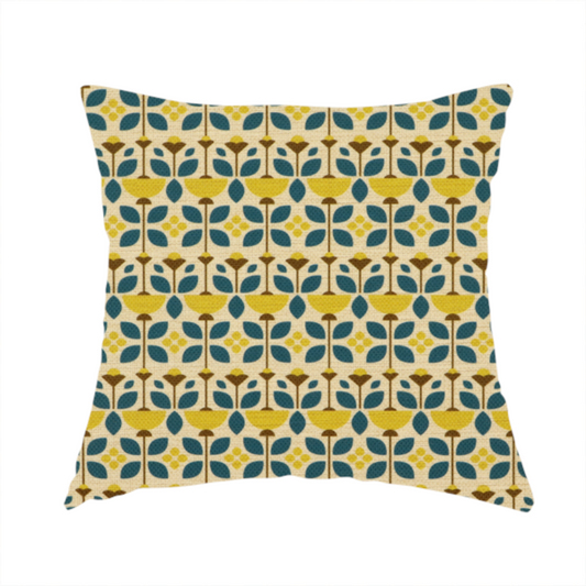 Sunny Stem Stack Upholstery Fabric DP-122 - Handmade Cushions