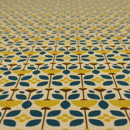 Sunny Stem Stack Upholstery Fabric DP-122 - Roman Blinds