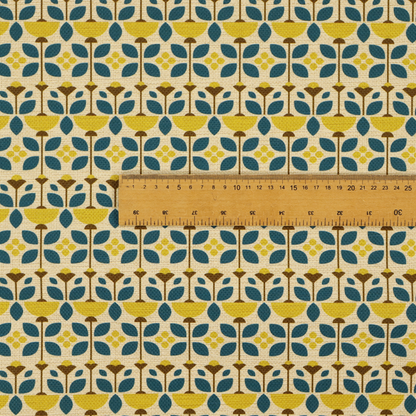 Sunny Stem Stack Upholstery Fabric DP-122 - Roman Blinds