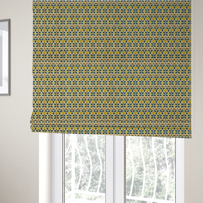 Sunny Stem Stack Upholstery Fabric DP-122 - Roman Blinds