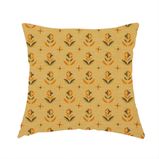 Autumn Embers Floral Upholstery Fabric DP-123 - Handmade Cushions