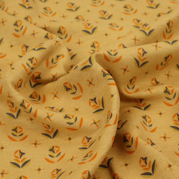 Autumn Embers Floral Upholstery Fabric DP-123