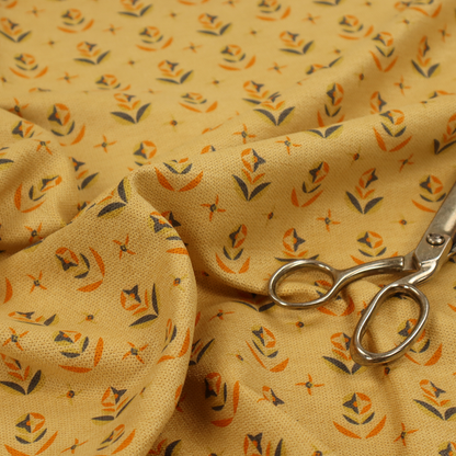 Autumn Embers Floral Upholstery Fabric DP-123