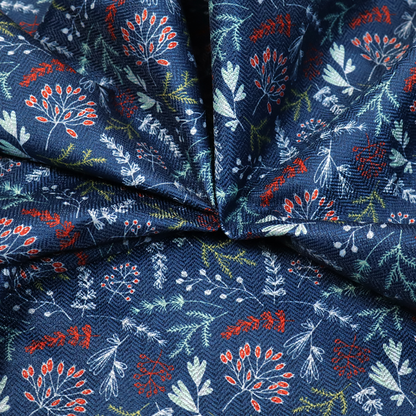 Woodland Sprigs and Berries Upholstery Fabric DP-125