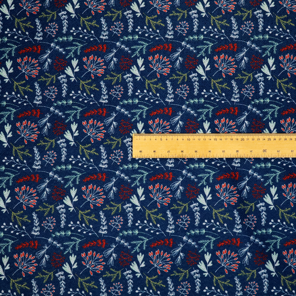 Woodland Sprigs and Berries Upholstery Fabric DP-125