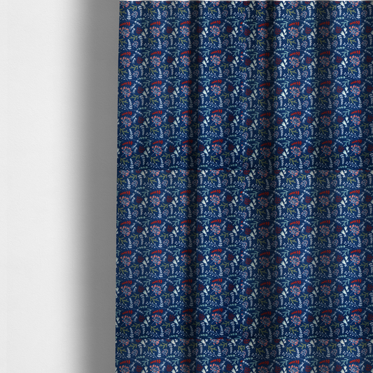 Woodland Sprigs and Berries Upholstery Fabric DP-125 - Made To Measure Curtains