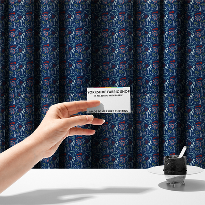 Woodland Sprigs and Berries Upholstery Fabric DP-125 - Made To Measure Curtains