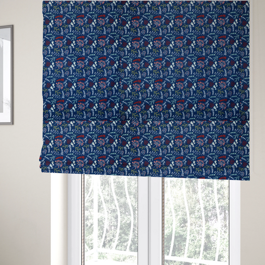 Woodland Sprigs and Berries Upholstery Fabric DP-125 - Roman Blinds